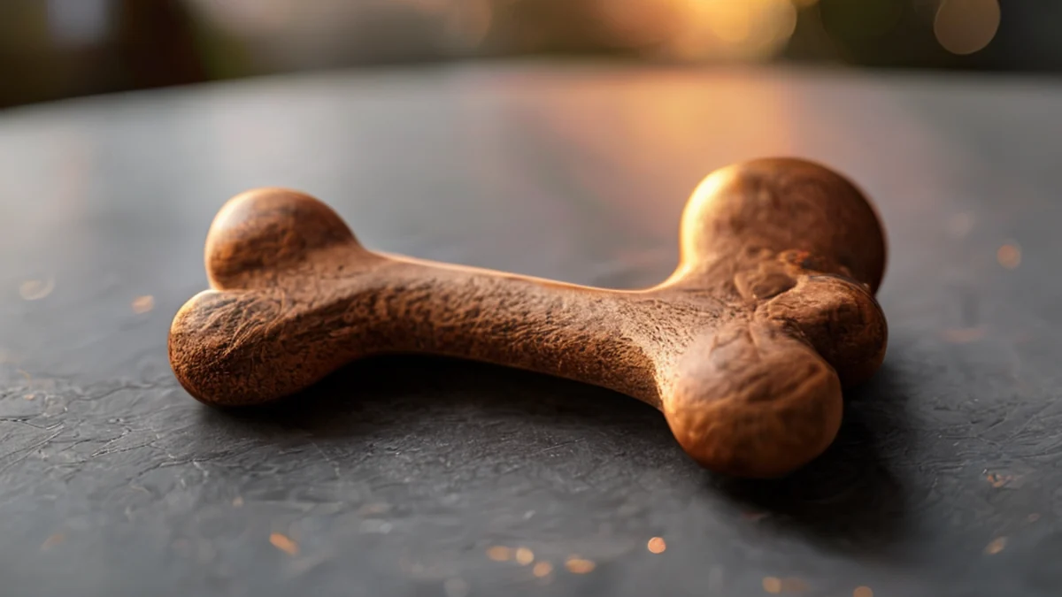 Una llave que parece un hueso de perro.